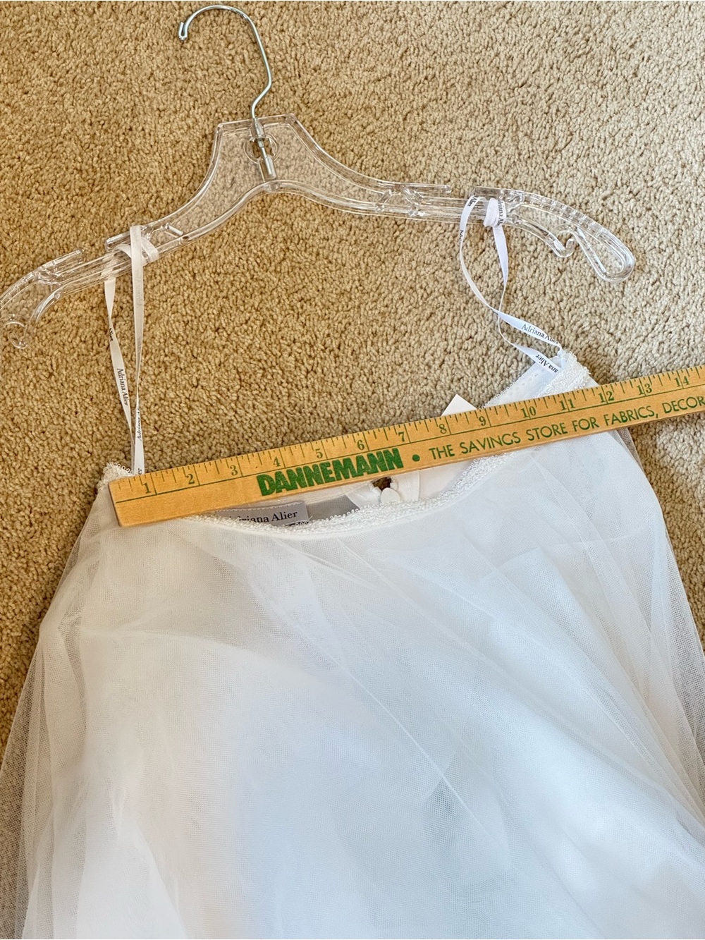 ROSA Clara NEW wedding gown unaltered with tulle overlay. (New with tags!) - Picture 13 of 16